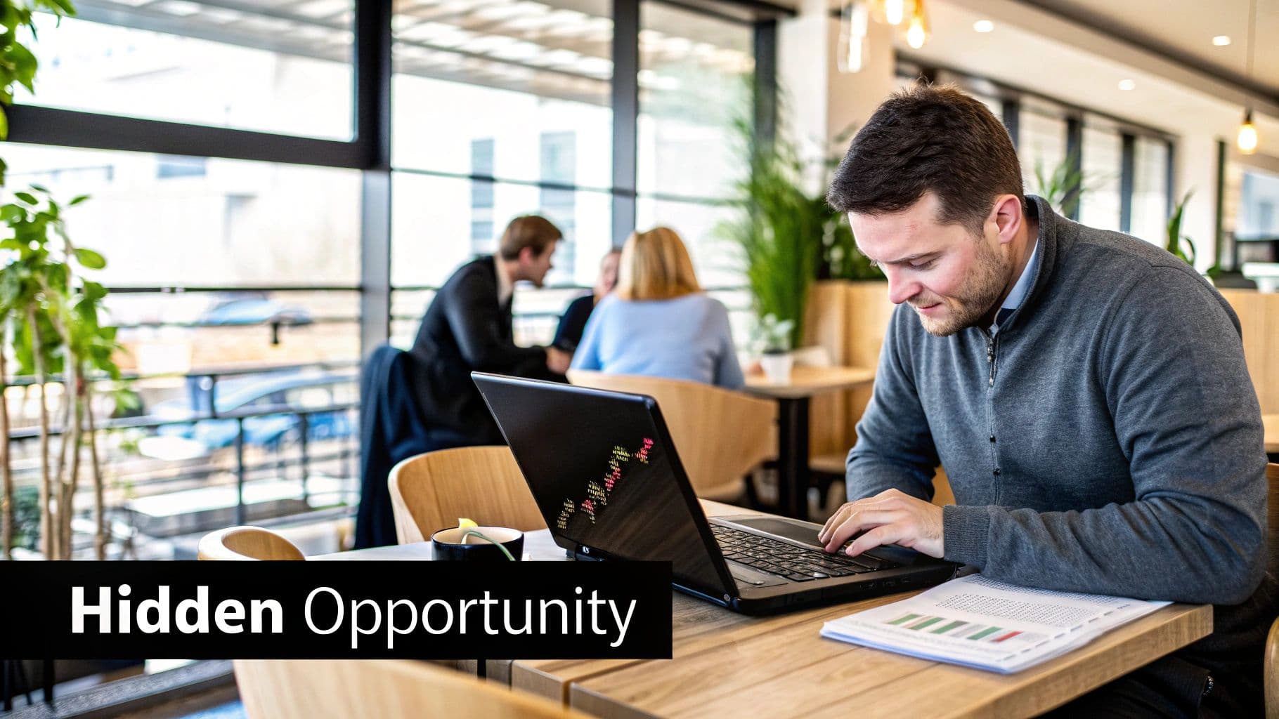 Describe a situation where you identified a strategic opportunity that others missed