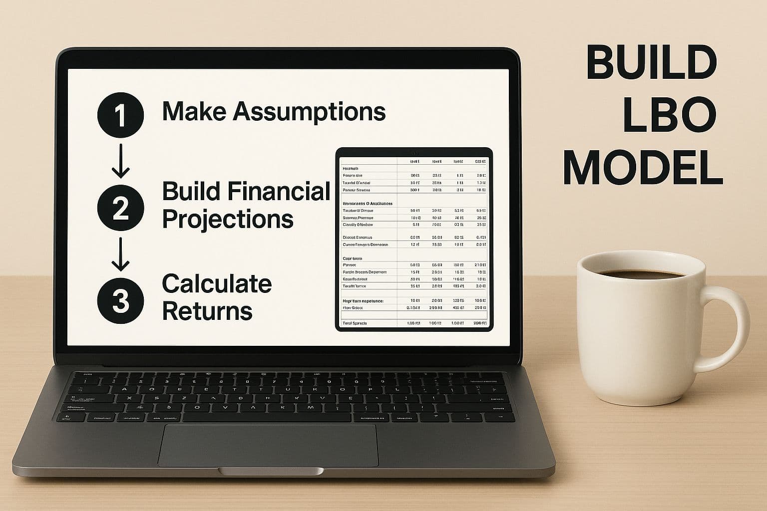 Infographic about private equity interview prep