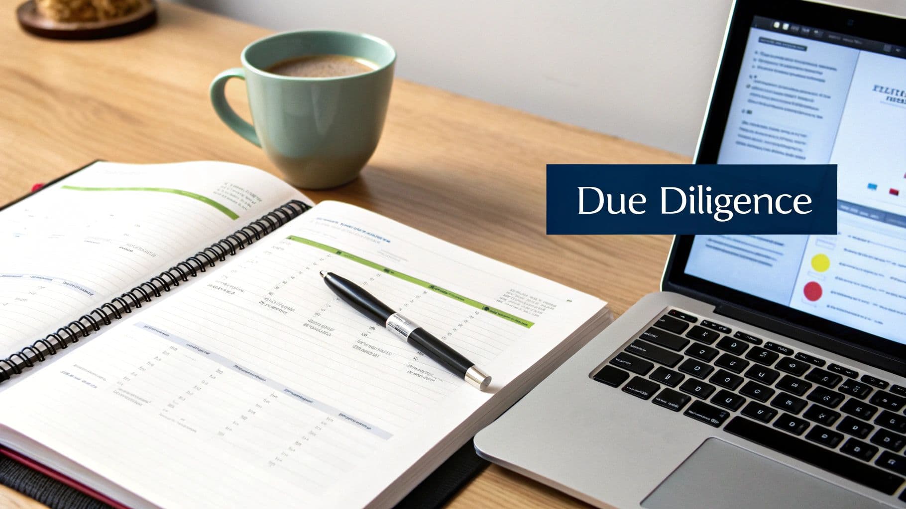 A chart showing market growth and competitive positioning