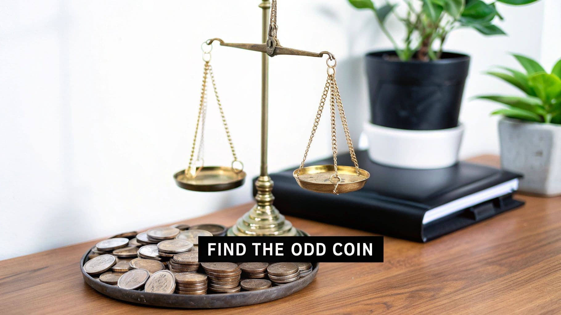 The Weighing Scales Problem (12 Coins or Items)